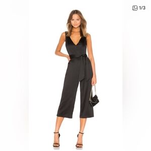 REVOLVE Black Sleeveless Jumpsuit